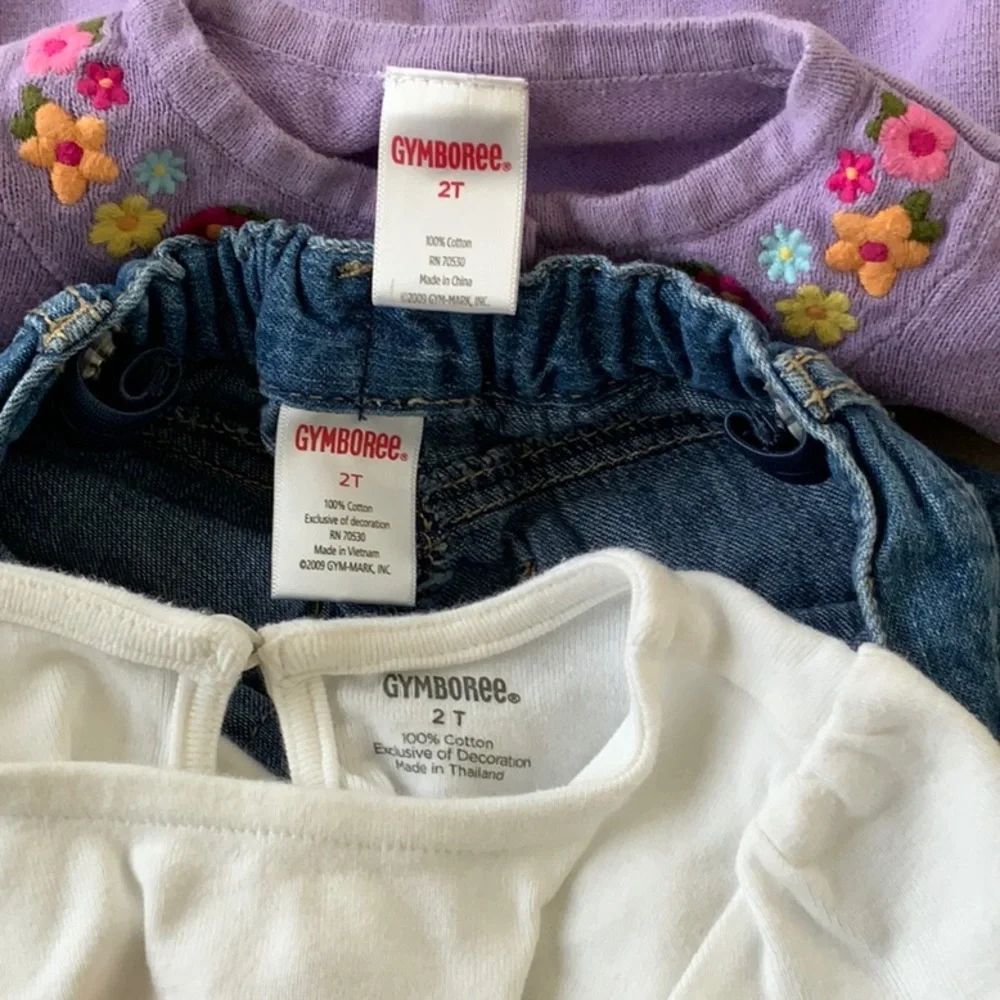 Gymboree 3 piece fairy and flowers outfit - Picture 12 of 14